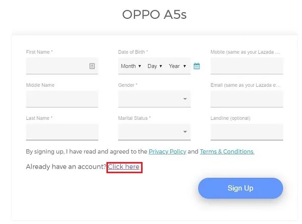 Login to your BillEase account via the promo landing page!