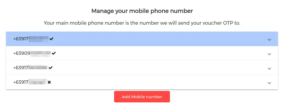 Website tab that contains Billease's new change email feature