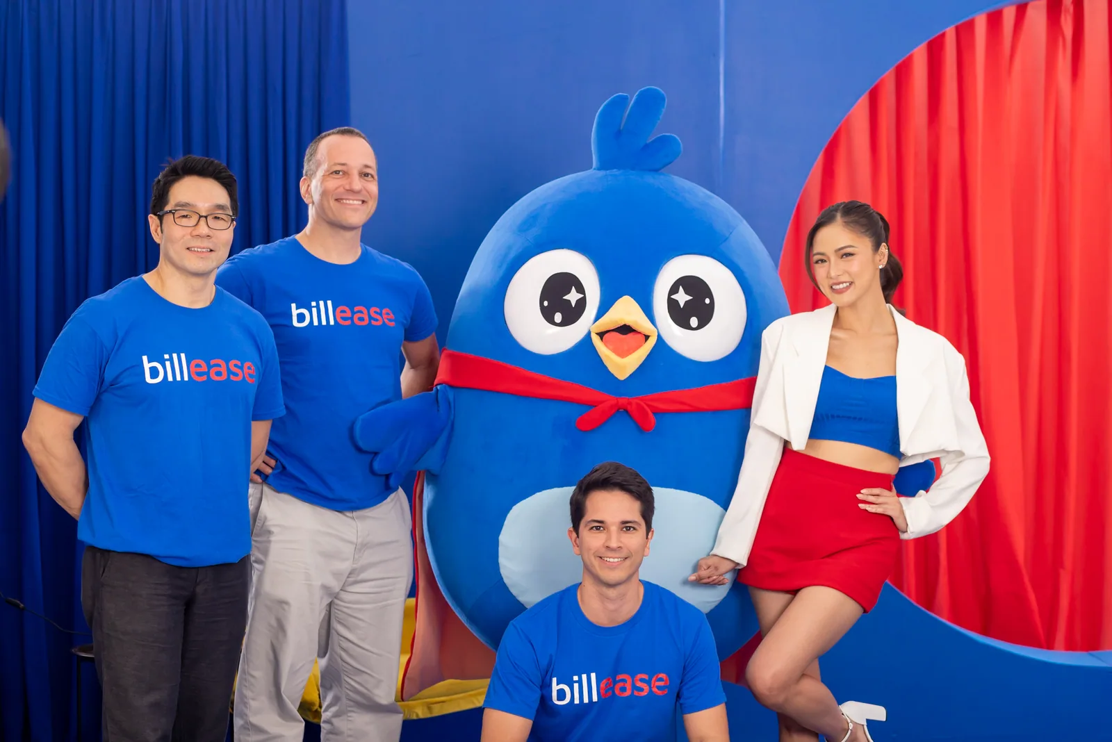 BillEase founders, Chief Marketing Officer with Kim Chiu brand ambassador