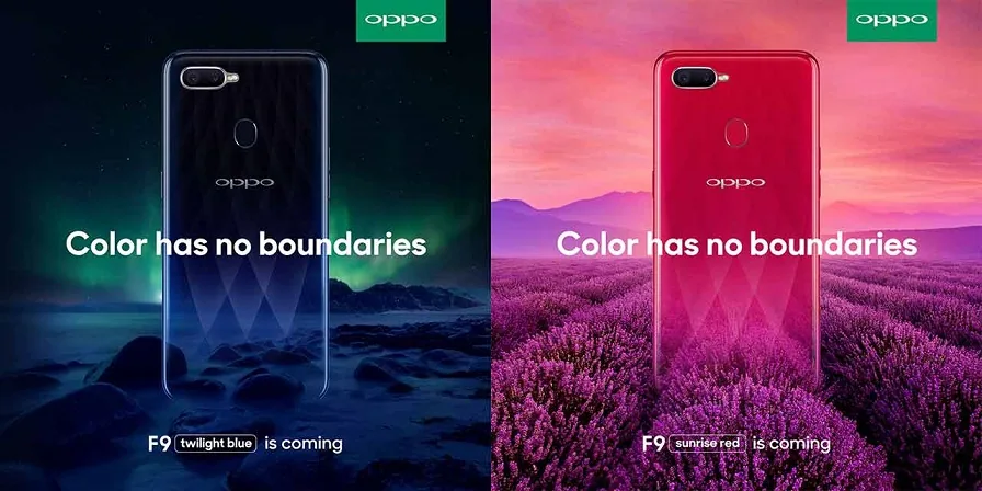 Get the New Oppo F9 Today – Only ₱1,399 a Month